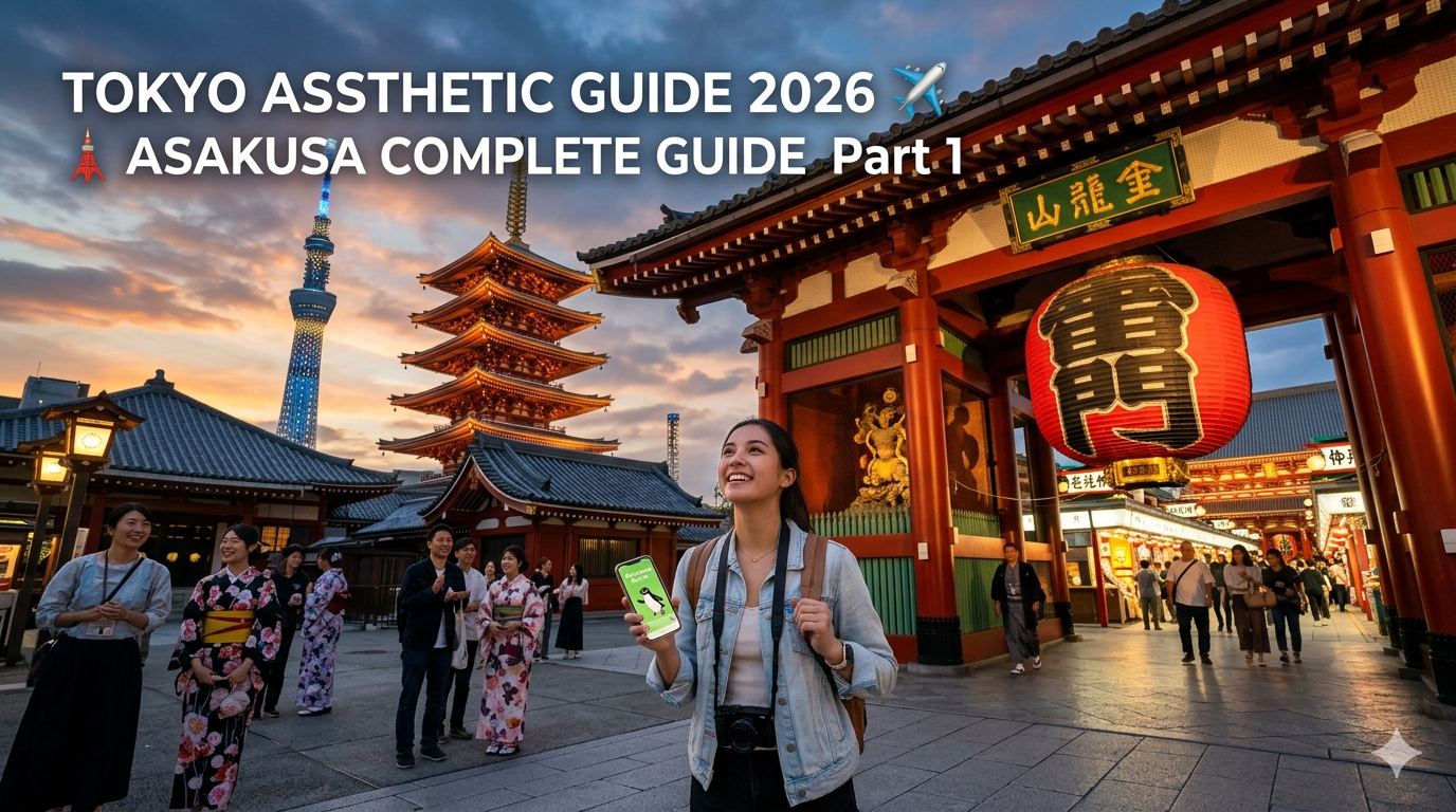 🗼 Asakusa Complete Guide Part 1: The Heart of Traditional Tokyo—Why You Must Visit Asakusa (2026)