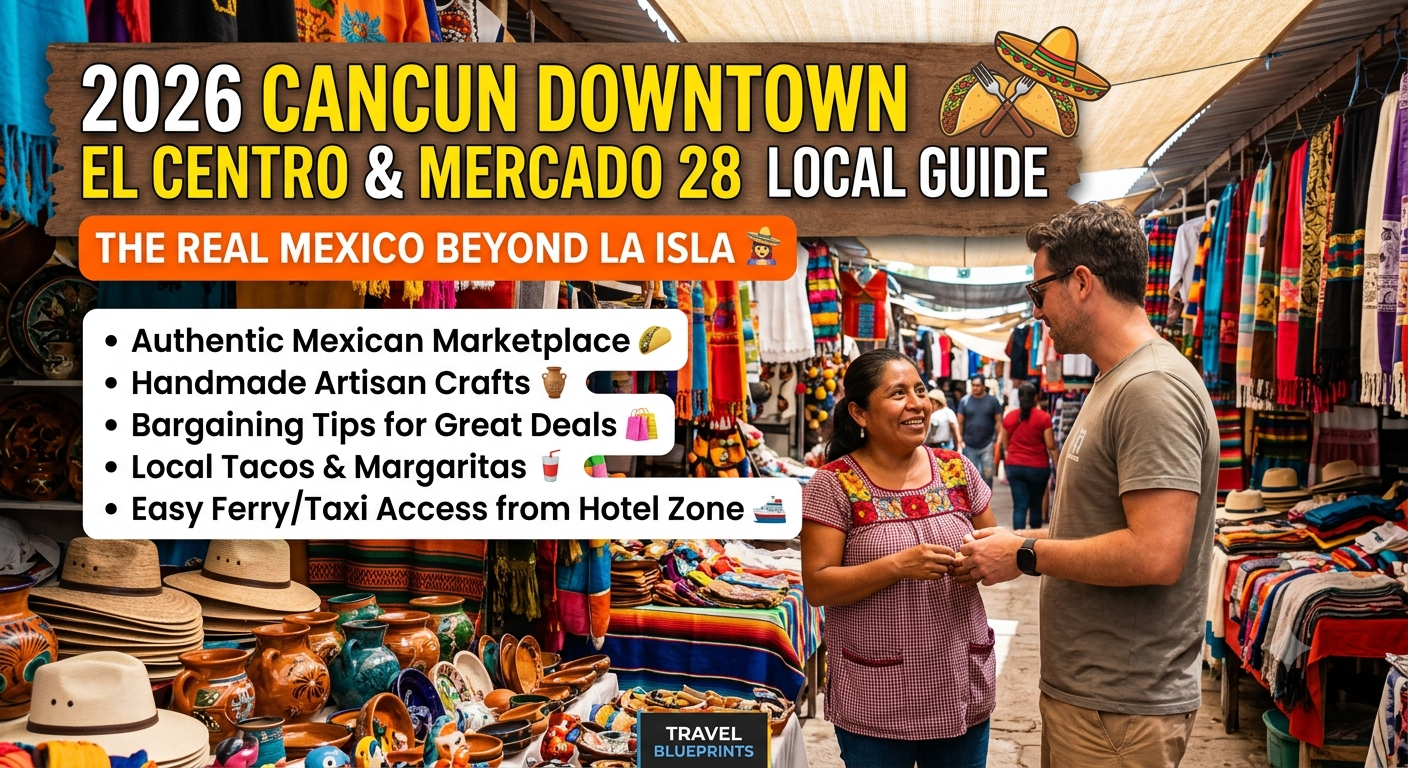 2026 Cancun Downtown El Centro & Mercado 28 Local Guide: The Real Mexico Beyond La Isla